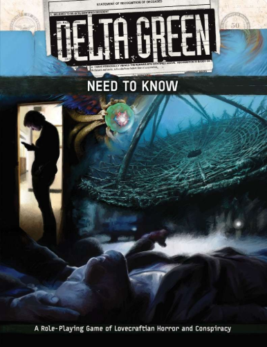 Coberta de ‘Delta Green- Need to know’ (2016