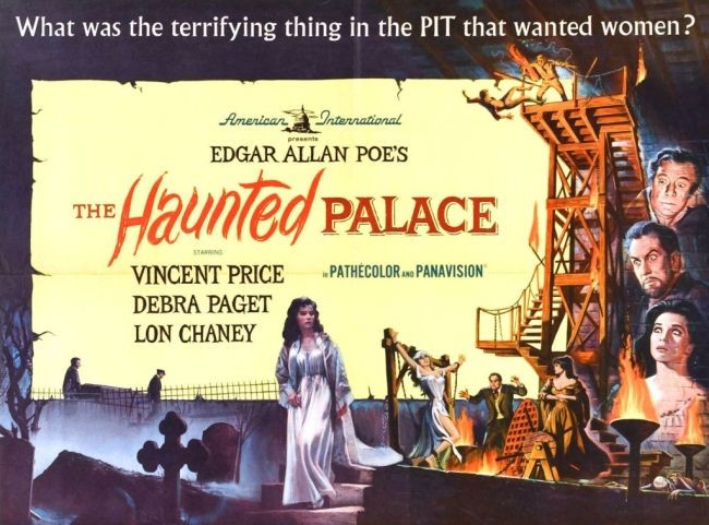 Cartell de ‘The Haunted Palace’ (1963)